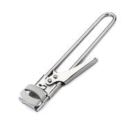 HEEPDD Stainless Steel Jar Bottle Opener, Ergonomic Handle Adjustable for Different Sizes, Effortless Manual Operation with Anti Slip Grip for Home Kitchen Camping Picnics