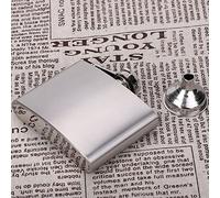 HEEPDD Stainless Steel Whiskey Flask, Portable Leakproof Alcohol Container for Camping and Outdoor Adventures 1oz 2oz 4oz 5oz Bar and Restaurant (4 oz jug + 1 Funnel)