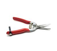 HEEPDD Steel Blades Ergonomic Red Handle for Gardeners Home Landscaping Tree Trimming Branch Cutting Fruit Harvesting Hand Pruner Pruning Shears Stainless Pruning Shears