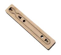 HEEPDD Strap Leather Cutting Die, Steel Wooden Keychain Cutting Mold for DIY Crafts Jewelry Making Home Decoration, 22x1.8cm Tool Daily Necessities