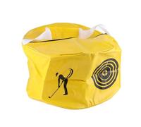 HEEPDD Swing Training AIDS Smash Impact Bag, Human Engineering Mechanics Design, High Density Polishing Surface for Correct Hit, 2 Colors, Perfect for Player (Yellow)