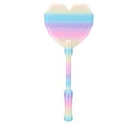 HEEPDD Tap to Pay Wand for Credit Cards, 14 Inch 3D Printed Heart Shaped Contactless Payment Stick, Holds 1 Card, Fun Checkout Accessory for Teens Financial Education (Candy Color)