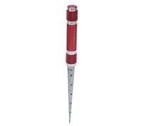 HEEPDD Tapered Hole Ruler Feeler Stainless Steel Inner Diameter Measurement Tool 1-6.5mm, for Plastic Pipes, Convenient and Quick Structure