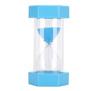 HEEPDD Timing Tool, Sand Timer Sandglass Brushing Timer Glass Sand Timer Rotating Sand Hourglass 5 Mins Sand Clock Timer for Home Decoration Children Birthday Gift