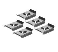 HEEPDD Tissue Sample Storage Box 5PCS Sample Embedding Box Base Mold, Stainless Steel Convenient Practical Laboratory Tissue Processing Cassette for Experimental Equipment Specimen