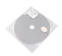 HEEPDD Top Tray Player Carbon Fiber CD DVD Stabilizer, Vibration Absorb Mat for Sound Quality Improvement, 4.72inch Suitable for All Top Loading Players Tray Player Carbon Fiber CD (Black)