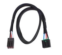 HEEPDD Trailer Brake Controller Harness 303500, Brake Controls Plug and Play Wiring Kit with Vehicle and Controller End Plugs for Bronco 1994-1996 E150 Econoline 1992-2008 Trailer