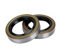 HEEPDD Trailer Hub Grease Seal 1.719in X 2.565in, Double Lip | Stainless Spring Loaded Lip, Saltwater Protection, 10-19 Replacement, Crushed Stone Dust Shield, 3500lb Hauling
