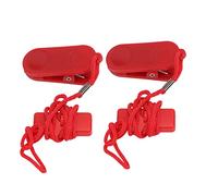 HEEPDD Treadmill Safety Key Replacement, Universal Magnetic Auto Stop Function with ABS Material 2 Pcs for Home Gym Running Machine Users Ensures Quick Shutdown During Exercise Sessions (14 * 35mm