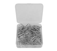 HEEPDD Triangular Paper Clips 100 Pcs Silver Iron, Smooth No Snag Bookmark Envelope Scrapbook Clips, Secure Grip for Documents Photos Wedding Invitations, Office School Home Use