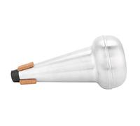 HEEPDD Trombone Mute, Volume Reduction Mellow Tone Aluminum Alloy Silencer 9.7 X 4.7 Inches 5.2 Ounces for Practice Rehearsal Teaching Musicians