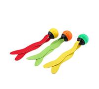 HEEPDD Underwater Swimming Training Toys, Engaging Diving Practice with Three Vibrant Green Red Yellow Shapes for Young Swimmers Skill Growth in Pool Settings During Summer Months, Safe
