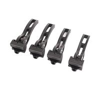 HEEPDD Universal Hard Tri Fold Tonneau Cover Clamp Kit 20PCS Aluminum ABS Replacement Clamps for Truck Bed Covers, Cargo Bed Accessories Kit 20PCS Aluminum ABS