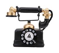HEEPDD Vintage Telephone Model Ornament,Simulation Photographic Props Dial Landline Phone Model Vintage Classic Phone Classic Green Desk Ornament for Living Room, Office or Hotel