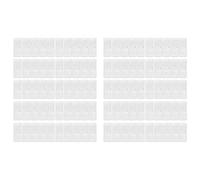 HEEPDD Warehouse Vehicle Library Asset Management 43x18mm 860-960MHz 100pcs Electronic Tag Adhesive Tag PET for Nan Attendance and Access Control