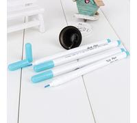 HEEPDD Water Erasable Fabric Marker Pen, Erasable Quilting and Embroidery Marker with Portable Design, Blue, 4 Pcs for Sewing Crafters, Quilters, Embroiderers and DIY Enthusiasts