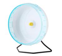HEEPDD Wheels Quiet, Plastic Silent Running Hamster Wheel with Safety Stand, Good for Hamsters and Small Pets