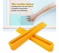 HEEPDD Wiggen of Plastic Tiles Leveling - Handy 100 -stcs Tile Level Spacers for Easy Laying for do It Yourself Home Renovation