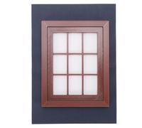 HEEPDD Window Frame Photography Props, Lightweight Sturdy Plastic Creative Travel Photo Frame, with Compact Portable Design, for Scenery Landscape City Stroll Party