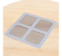 HEEPDD Window Screen Repair Sticker, 12 Pack Adhesive Mesh Patches, 3.9x3.9 Inch Polyurethane Patches for Door and Window Screen Repair