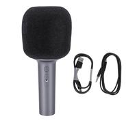 HEEPDD Wireless Microphone, Portable Handheld Karaoke Mic with 16mm Pickup Head and Smart Chip Technology, 2500mAh Battery for Singing, Recording, Home Party, Outdoor Events