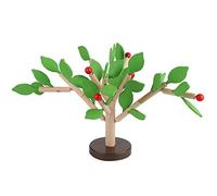 HEEPDD Wood Building Blocks Tree Set, Toys for Kids, Develop Creativity and Coordination Wood Building Blocks Tree Set, 3D Puzzle Nan Children's Toys (Green leaf style)