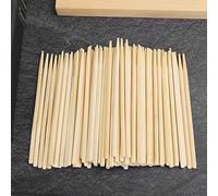 HEEPDD Wooden Art Stylus for, Draw Sticks 500PCS Bamboo Craft Tools for Scratch, Draw Sticks 500PCS Bamboo Craft Tools for Kids Adults Painting