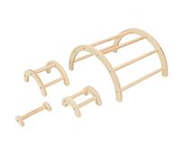 HEEPDD Wooden Chick Perch, Stand for Pet Chickens, Log Design for Coop Use Wooden Chick Perch, Stable Structure, Exercise Nan Domestic Animals
