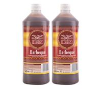 Heera Barbecue Sauce 1 Litre - Authentic & Rich Flavour - Ideal for Grilling, Marinades, Dipping - BBQ Sauce for Meat, Chicken, Sandwiches - Great for All Barbecue Lovers - Large 1 Litre Bottle (2)