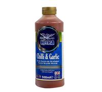 Heera Chilli And Garlic Sauce 500Ml Mild Fruity Chilli Sauce With Twist Of Garlic Suitable For Vegetarians Pack Of 1