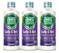 Heera Garlic & Herb Sauce, 500ml, Vegetarian, (Pack of 3)