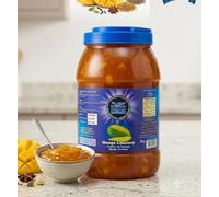 HEERA Mango Chutney 5kg - Authentic Sweet & Tangy Indian Mango Chutney | Bulk Catering Pack for Restaurants, Takeaways & Home Cooking | Traditional Dipping Sauce & Glaze