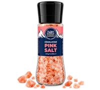 HEERA Pink Himalayan Salt Grinder 225g Coarse Rock For Cooking & Seasoning | 100% Natural Himalayan Pink Salt, Food Seasoning, Kitchen Salt, Zero Additives, 80+ Trace Minerals, Table Salt