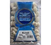 Heera Rewdi 300g - Sugar balls with Sesame seeds - Combination of Jaggery and Ghee - Speciality Prasad Dana - Easy To Carry Anywhere (Pack of 1)