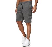 Heersan Men's Bermuda Sweat Shorts Summer Casual Drawstring Shorts for Men UK with Pockets for Fitness, Jogger, Workout, Training S-XXL Darkgray