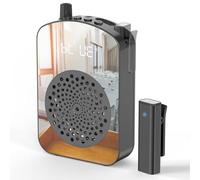 heetipuk A10 Voice Amplifier Wireless with Lavalier Microphone Charging &Storage,Portable Voice Amplifier with Laple Mic Speaker,Mini Voice Amplifier for Classroom,Speech,Training Outdoor