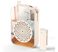 heetipuk A10 Voice Amplifier Wireless with Lavalier Microphone Charging &Storage,Portable Voice Amplifier with Laple Mic Speaker,Mini Voice Amplifier for Classroom,Speech,Training Outdoor