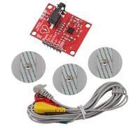 Heevhas ECG Module AD8232 ECG Measurement Pulse Heart Rate Monitor Module Kit ECG Monitoring Sensor with Cable