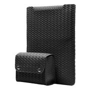 HeeYeal 13.3-14 Inch Laptop Sleeve Case for MacBook Pro 14"M5/M4/M3/M2/M1 Pro/Max 2026-2021, MacBook Air/Pro13", PU Leather Woven Laptop Sleeve Bag Cover for HP Dell Lenovo Surface Laptop