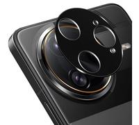 HeeYeal Camera Lens Protectors for Xiaomi Poco F7 Ultra 5G, Aluminum Alloy Metal Styling Protection Adhesive Cover Sticker, 360° Anti Scratch Camera Protection for Xiaomi Poco F7 Ultra 5G - Black