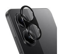 HeeYeal Camera Lens Protectors for Xiaomi Poco X7 Pro 5G, Aluminum Alloy Metal Styling Protection Adhesive Cover Sticker, 360° Anti Scratch Lens Protection for Xiaomi Poco X7 Pro 5G - Black
