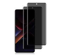 HeeYeal Privacy Screen Protector compatible with Xiaomi Poco X7 5G [2 Pack], [Anti-Scratch] [9H Hardness] Anti-Spy Tempered Glass Protection Film for Xiaomi Poco X7 5G