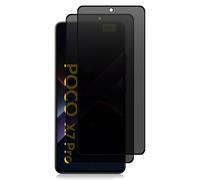 HeeYeal Privacy Screen Protector Compatible with Xiaomi Poco X7 Pro 5G [2 Pack], [9H] [Anti-Scratch] Anti Peeping Anti-Spy Tempered Glass Protection Film for Xiaomi Poco X7 Pro 5G