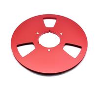 HEEZOU Aluminum 3 Hole Large Reel With 1/4" 10.5" Open Reel Tape For Hub Disk Accessories Original Aluminum Tape Accessories