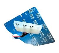 HEEZOU General Rear Light Cluster LED High Intensity Beam Strong Housing Hassle Easy Direct Fit Upgrades B003339B For Vehicle Direct Fit Rear Lamp Housing