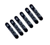 HEEZOU High Densities Leads Tape Removable Rackets Frame Strips For Enhances Swing Power And Reduced Frame Vibrations Tennis Rackets Weights