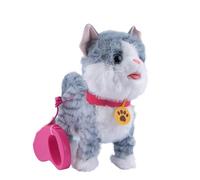 HEEZOU JoyPals Interactive Touch Sensor Dog Plush Toy with Sounds & Three Control Modes, Realistic Pet Companion for Children's Educational Play and Home Fun