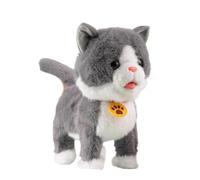 HEEZOU JoyPals Interactive Touch Sensor Dog Plush Toy with Sounds & Three Control Modes, Realistic Pet Companion for Children's Educational Play and Home Fun