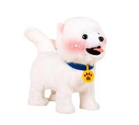 HEEZOU JoyPals Interactive Touch Sensor Dog Plush Toy with Sounds & Three Control Modes, Realistic Pet Companion for Children's Educational Play and Home Fun