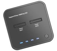 HEEZOU Solid States Drives Docking Station Two Port With 10GBps Transfer Rate USB 3.1 Gens2 For Quick File Sharing